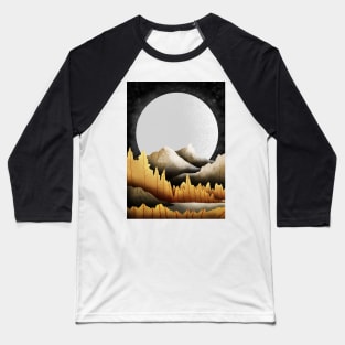 The Great White Moon Baseball T-Shirt